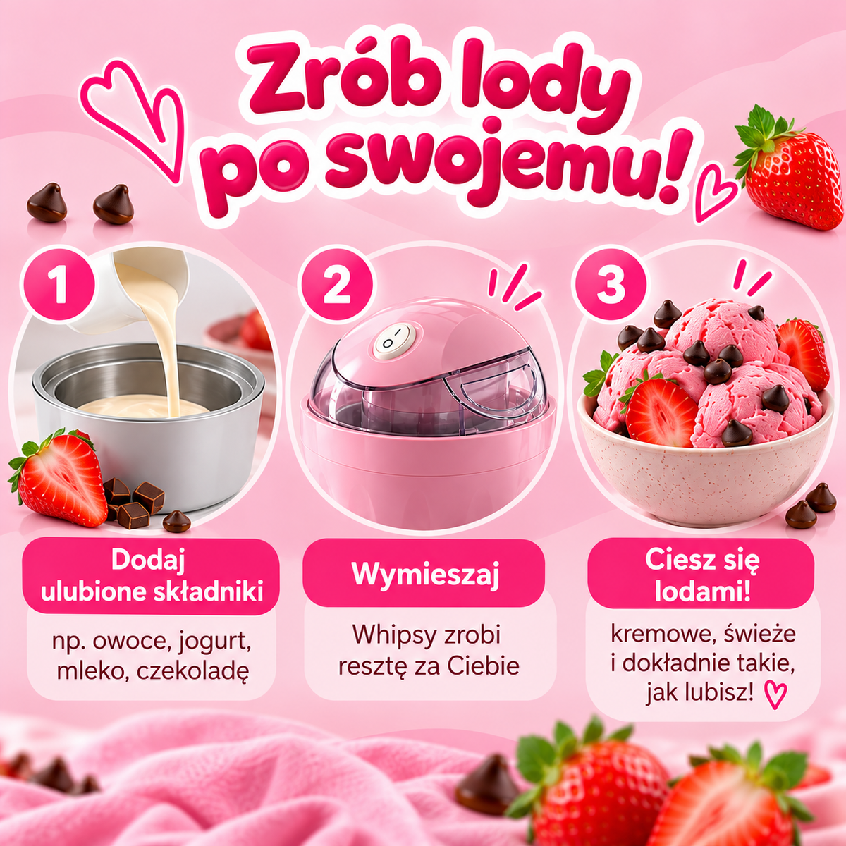 Whipsy - Maszynka do lodów