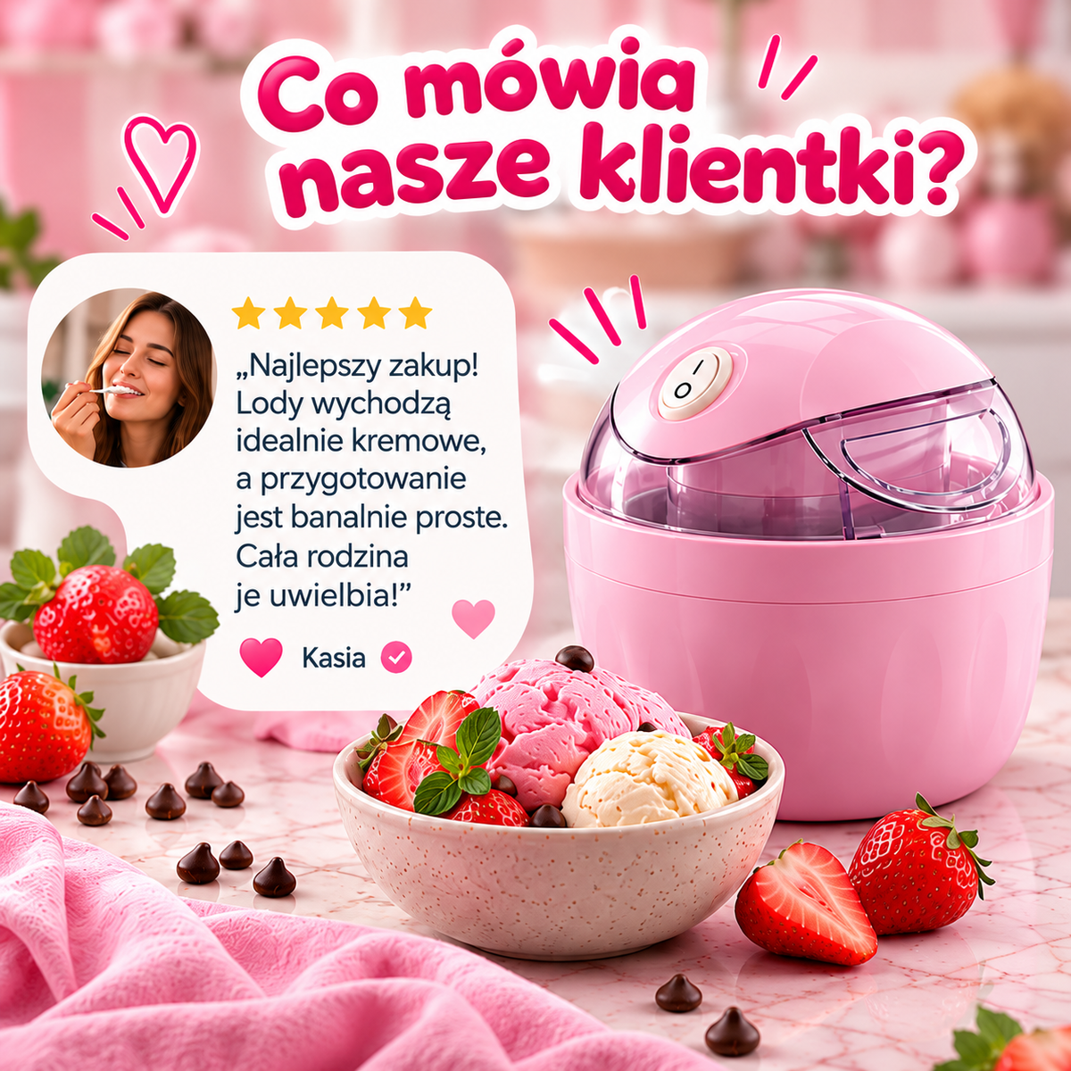Whipsy - Maszynka do lodów
